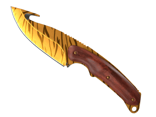 ★ Gut Knife | Tiger Tooth (Minimal Wear)