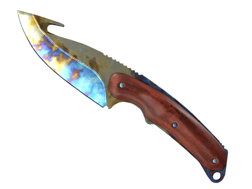 ★ Gut Knife | Case Hardened (Well-Worn)
