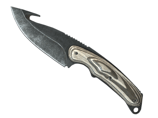 ★ Gut Knife | Black Laminate (Minimal Wear)