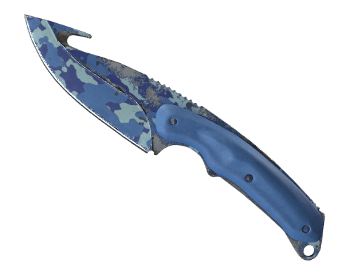 ★ StatTrak™ Gut Knife | Bright Water (Well-Worn)