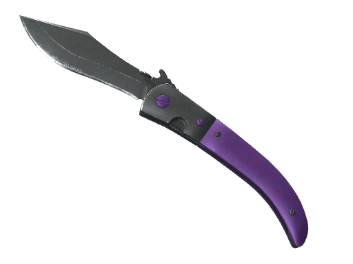 ★ StatTrak™ Navaja Knife | Ultraviolet (Well-Worn)