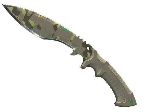 ★ Kukri Knife | Boreal Forest (Well-Worn)