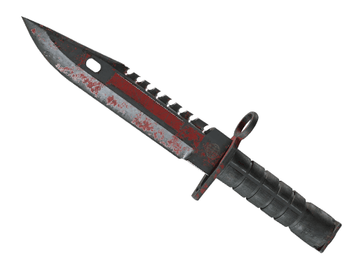 ★ StatTrak™ M9 Bayonet | Crimson Web (Battle-Scarred)