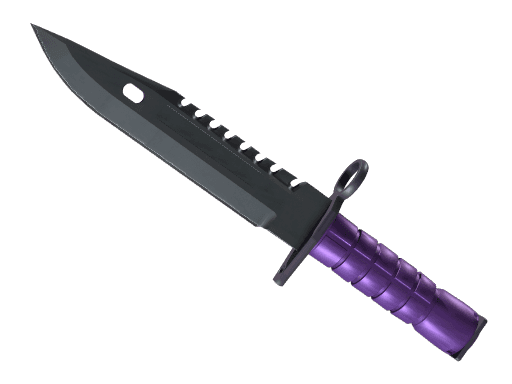★ StatTrak™ M9 Bayonet | Ultraviolet (Minimal Wear)