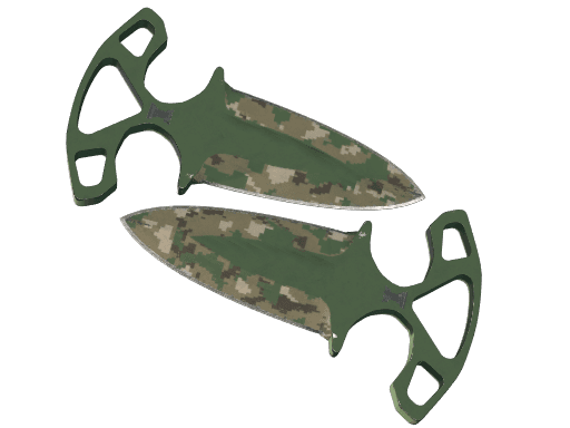 ★ StatTrak™ Shadow Daggers | Forest DDPAT (Field-Tested)