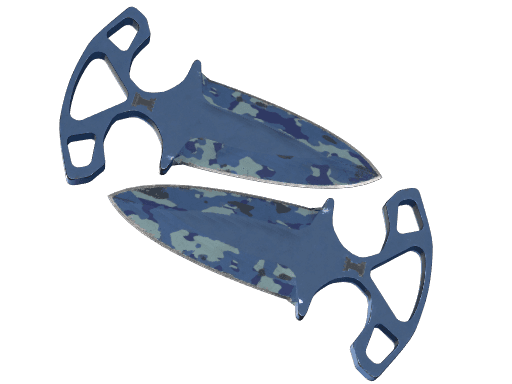 ★ Shadow Daggers | Bright Water (Well-Worn)