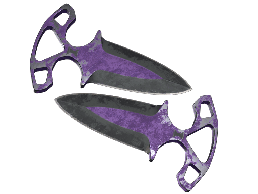 ★ Shadow Daggers | Ultraviolet (Battle-Scarred)