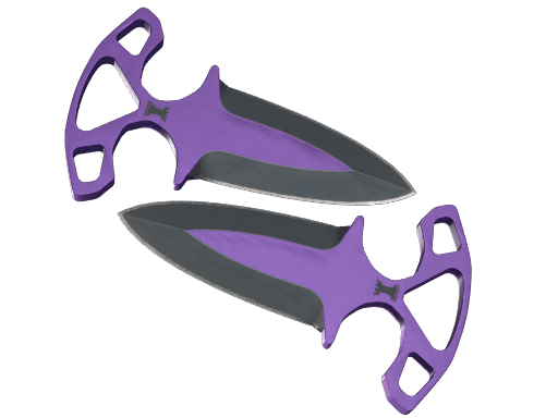 ★ StatTrak™ Shadow Daggers | Ultraviolet (Minimal Wear)