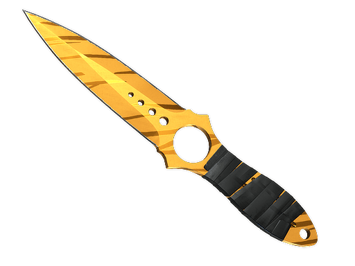 ★ StatTrak™ Skeleton Knife | Tiger Tooth (Factory New)