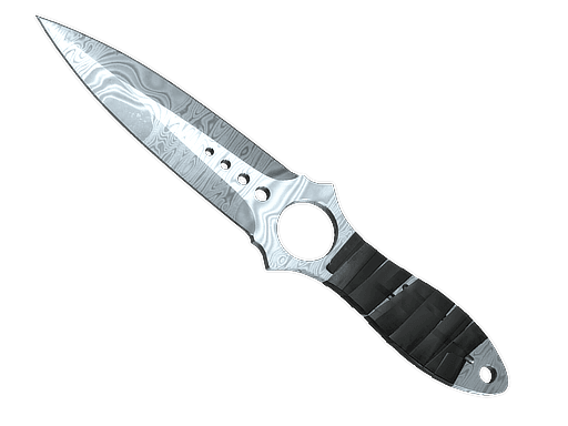 ★ Skeleton Knife | Damascus Steel (Minimal Wear)