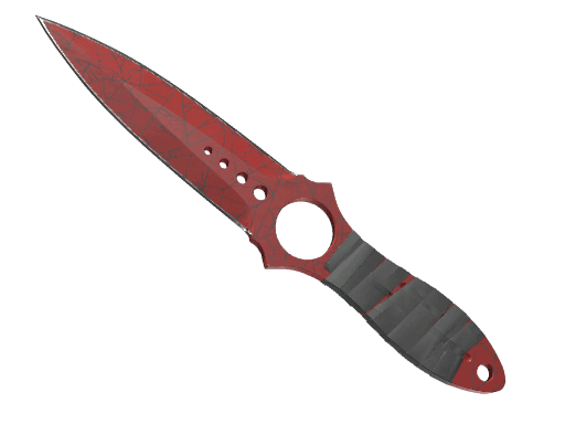 ★ StatTrak™ Skeleton Knife | Crimson Web (Field-Tested)