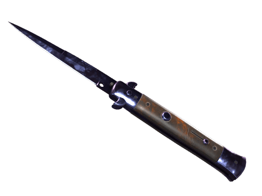 ★ StatTrak™ Stiletto Knife | Doppler (Factory New) - Black Pearl