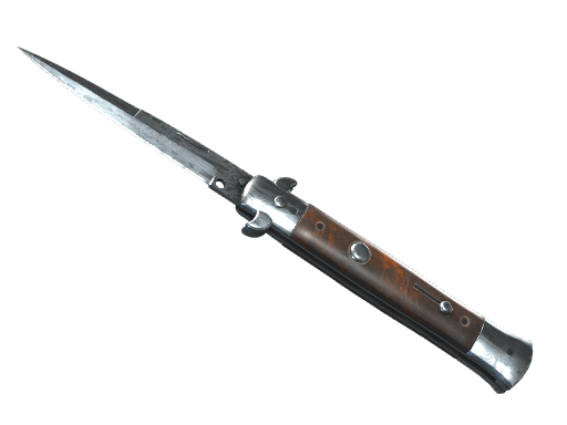 ★ StatTrak™ Stiletto Knife | Damascus Steel (Minimal Wear)