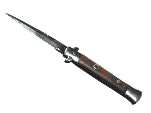 ★ StatTrak™ Stiletto Knife | Stained (Well-Worn)