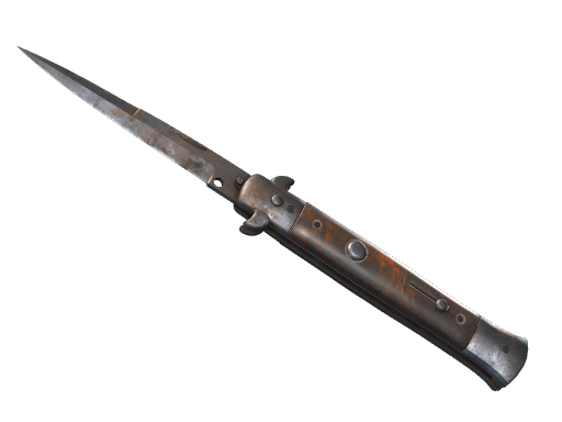 ★ Stiletto Knife | Rust Coat (Well-Worn)