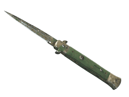 ★ Stiletto Knife | Forest DDPAT (Battle-Scarred)