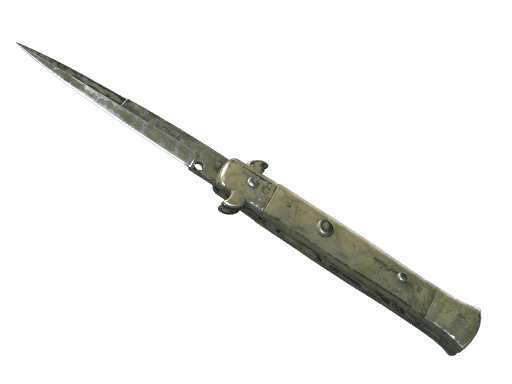 ★ Stiletto Knife | Safari Mesh (Battle-Scarred)