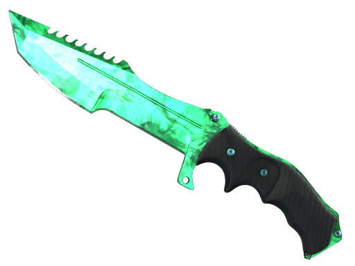 ★ StatTrak™ Huntsman Knife | Gamma Doppler (Factory New) - Emerald