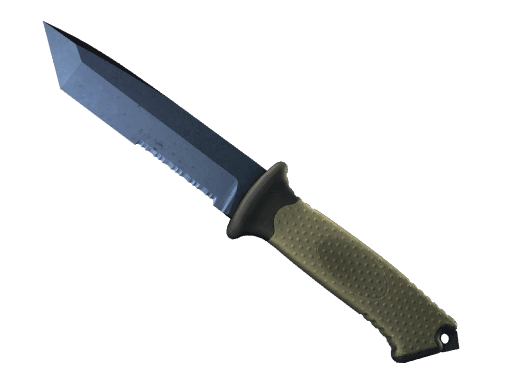 ★ StatTrak™ Ursus Knife | Blue Steel (Battle-Scarred)