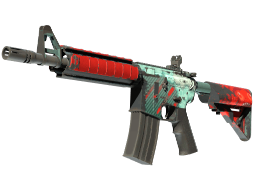StatTrak™ M4A4 | Bullet Rain (Well-Worn)