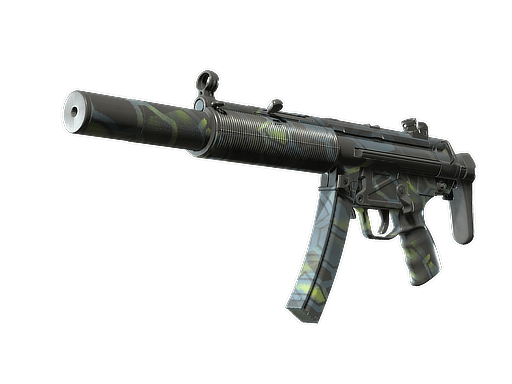 Souvenir MP5-SD | Lime Hex (Minimal Wear)