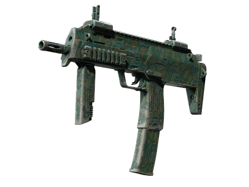 MP7 | Teal Blossom (Field-Tested)