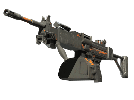 StatTrak™ Negev | dev_texture (Battle-Scarred)