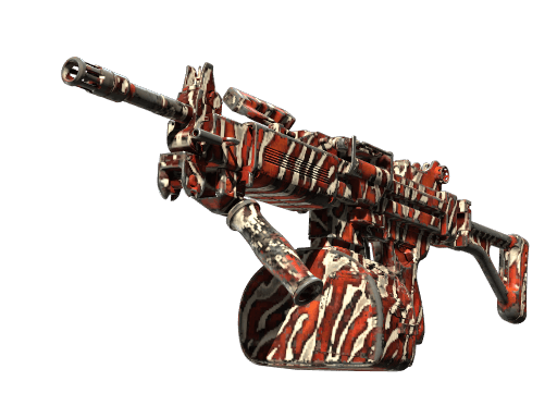 StatTrak™ Negev | Lionfish (Well-Worn)