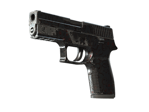P250 | Dark Filigree (Well-Worn)