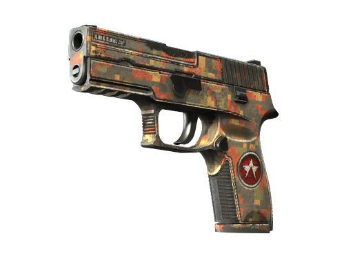 StatTrak™ P250 | Red Rock (Battle-Scarred)