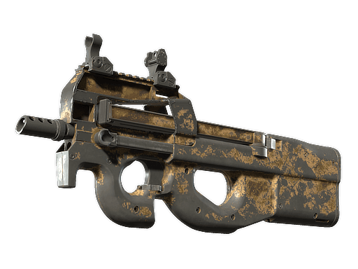 Souvenir P90 | Desert Halftone (Battle-Scarred)