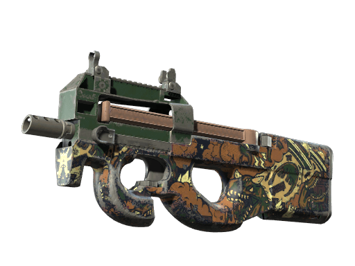 P90 | Cocoa Rampage (Well-Worn)