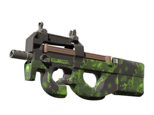 StatTrak™ P90 | Virus (Minimal Wear)