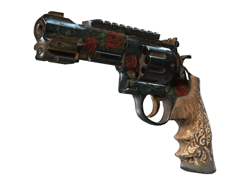 StatTrak™ R8 Revolver | Tango (Battle-Scarred)