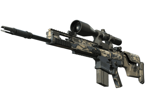 SCAR-20 | Stone Mosaico (Well-Worn)