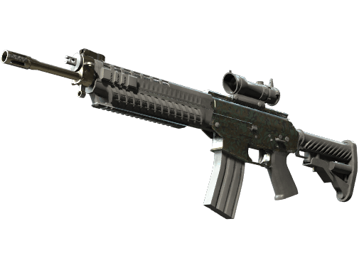 Souvenir SG 553 | Army Sheen (Minimal Wear)