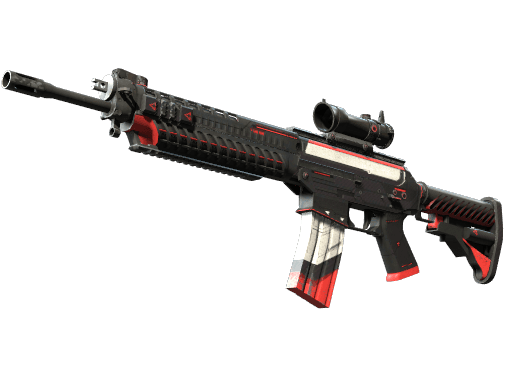 SG 553 | Cyrex (Well-Worn)