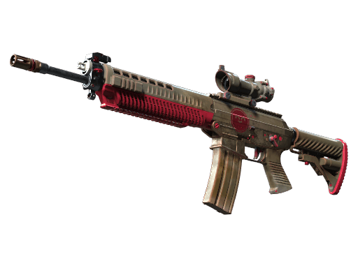 SG 553 | Berry Gel Coat (Minimal Wear)