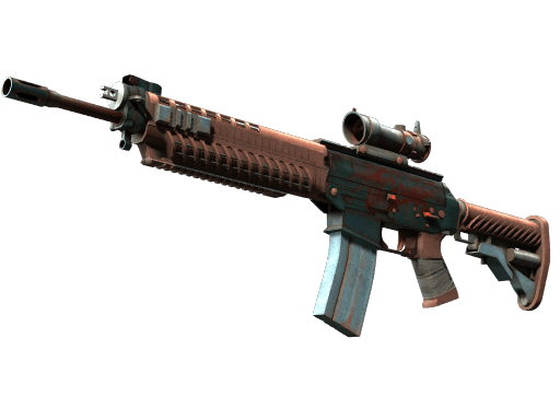 StatTrak™ SG 553 | Ol' Rusty (Battle-Scarred)