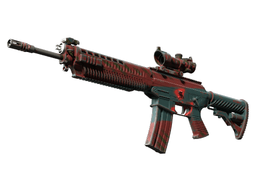 SG 553 | Fallout Warning (Well-Worn)