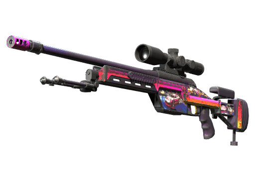StatTrak™ SSG 08 | Turbo Peek (Well-Worn)