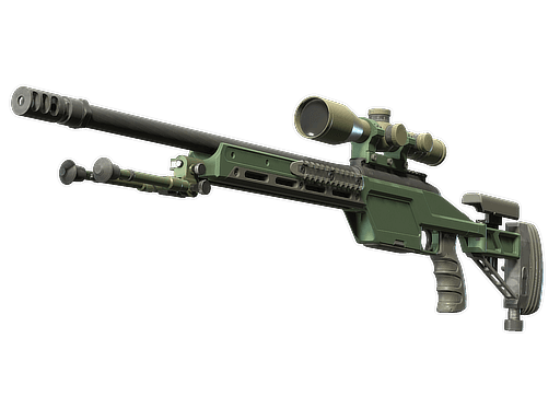 Souvenir SSG 08 | Green Ceramic (Factory New)