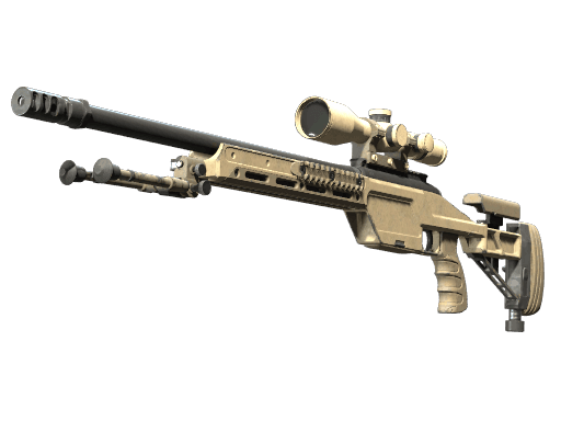 SSG 08 | Sand Dune (Well-Worn)