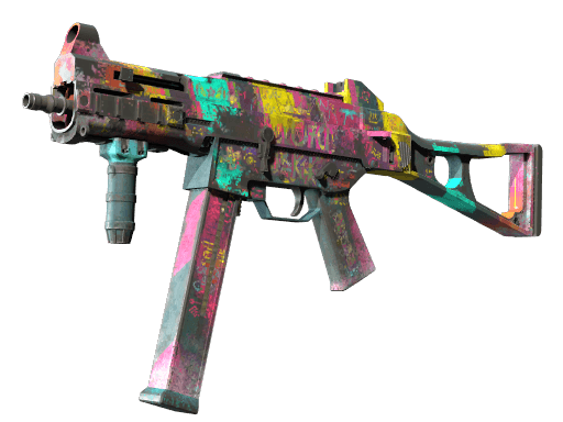 StatTrak™ UMP-45 | Wild Child (Battle-Scarred)