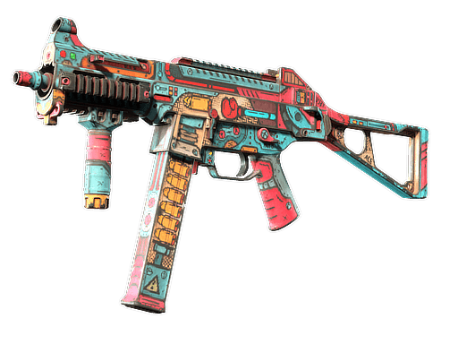 StatTrak™ UMP-45 | K.O. Factory (Well-Worn)