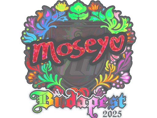 Sticker | Moseyuh (Holo) | Budapest 2025