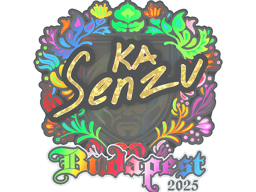 Sticker | Senzu (Holo) | Budapest 2025