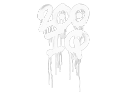 Sealed Graffiti | 200 IQ (Shark White)
