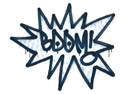 Sealed Graffiti | BOOM (Monarch Blue)