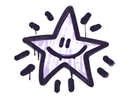 Sealed Graffiti | Shining Star (Violent Violet)